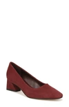 Franco Sarto Racer Pointed Toe Pump In Vino