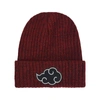 Concept One Akatsuki Cloud Marl Cuff Beanie In Red