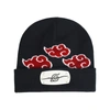 CONCEPT ONE NARUTO ITACHI HEADBAND AKATSUKI CLOUDS BEANIE