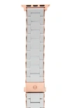 MICHELE MICHELE SILICONE 20MM APPLE WATCH® WATCHBAND