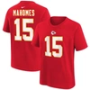 Nike Big Boys  Patrick Mahomes Red Kansas City Chiefs Player Name And Number T-shirt In Red
