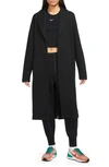 Nike Women's  Sportswear Modern Fleece Oversized French Terry Duster In Black