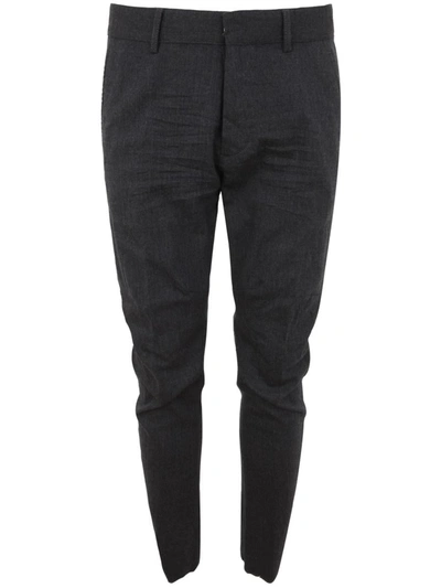 Dsquared2 Flannel Sexy Chino Trouser In Grey