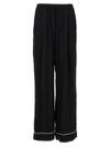 Sleeper Piping Contrast Wide Leg Trousers