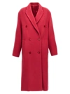 Isabel Marant Enarryli Cashmere-blend Double-breasted Top Coat
