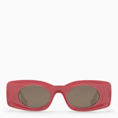 LOEWE PAULA IBIZA PINK/WHITE SUNGLASSES