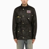 Barbour Long-sleeved Casual Jacket In Black