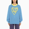 ANDERSSON BELL ANDERSSON BELL | BLUE/YELLOW CREW-NECK SWEATER