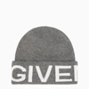 GIVENCHY GIVENCHY | GREY BEANY WITH LOGO