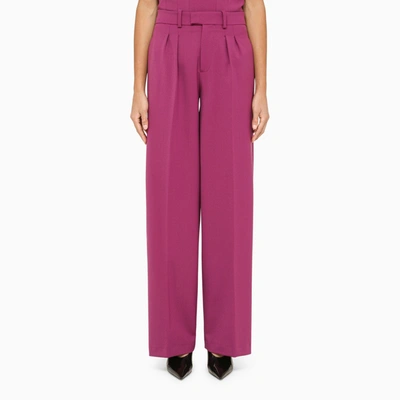 FEDERICA TOSI HIGH-WAISTED PEONY TROUSERS