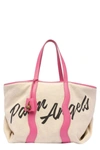 Palm Angels Dual Handle Open Top Shoulder Bag In Fucsia