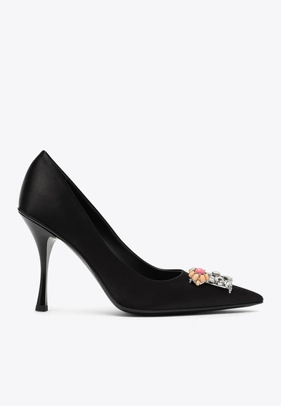 Dsquared2 Escarpin 110mm Embellished Pumps In Black