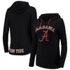 Colosseum Black Alabama Crimson Tide My Lover Hoodie Long Sleeve T-shirt In Black