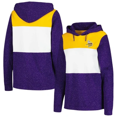 Antigua Purple Minnesota Vikings Wicket Pullover Hoodie