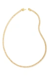 KENDRA SCOTT LARSAN CUBIC ZIRCONIA TENNIS NECKLACE