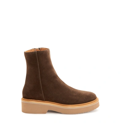 Aquatalia Women's Maddie Boots In Brown