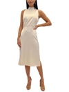 SAM EDELMAN WOMENS TIE NECK LONG COCKTAIL AND PARTY DRESS