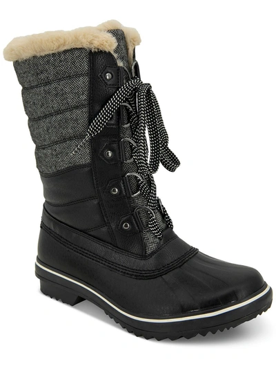 JBU BY JAMBU SIBERIA WOMENS FAUX LEATHER COLD WEATHER WINTER & SNOW BOOTS