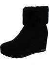 DKNY NADRA WOMENS FAUX SUEDE DRESSY BOOTIES