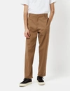 Carhartt Sid Chino Pants In Brown