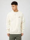 Carhartt American Script Sweatshirt In Cream