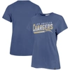 47 '47 POWDER BLUE LOS ANGELES CHARGERS PEP UP FRANKIE T-SHIRT