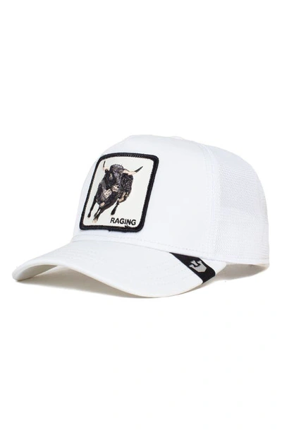Goorin Bros Platinum Rage Trucker Hat In White