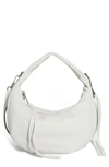 Aimee Kestenberg Mini Roxbury Leather Top Handle Bag In Vanilla Ice