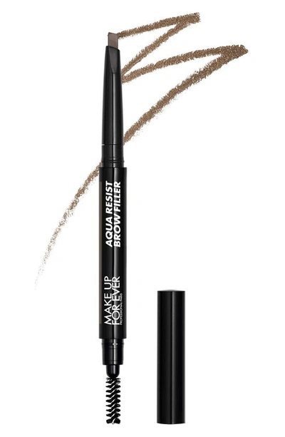 Make Up For Ever Aqua Resist Brow Filler In Neutral Brown