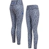 Pro Standard Leopard Los Angeles Dodgers Allover Print Leggings In Leopard