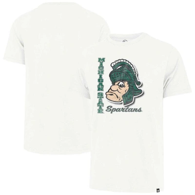 47 ' Cream Michigan State Spartans Phase Out Throwback Franklin T-shirt