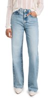 Frame Wide-leg Jeans 1978 Light Blue Denim In Weston Grind