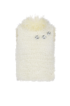 Andreeva White Handmade Knit Top In White