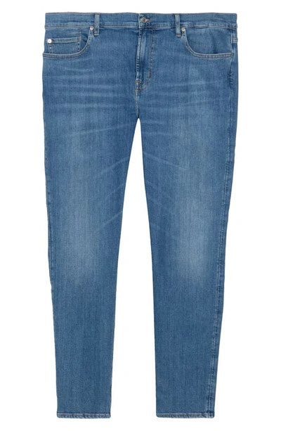 7 For All Mankind Paxtyn Tapered Skinny Jeans In Stretch Tek Nom