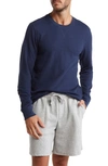 Abound Crewneck Long Sleeve Thermal Top In Navy League