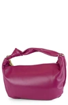 Persaman New York Clemence Leather Shoulder Bag In Pink