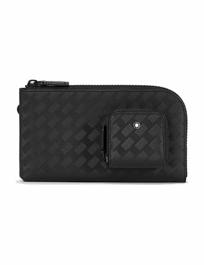 Montblanc Extreme 3.0 Wallet 6cc With Pocket 129981 In Black