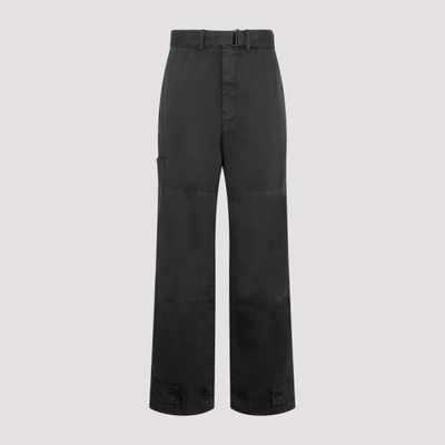 Lemaire Lamaire Military Pants In Gr Midnight Green