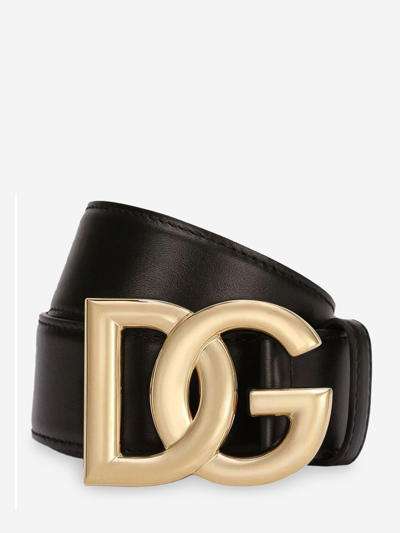 Dolce & Gabbana Belt In Black