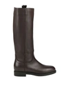 DOUCAL'S DOUCAL'S WOMAN BOOT DARK BROWN SIZE 6 SOFT LEATHER