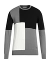 Yes Zee By Essenza Man Sweater Grey Size 3xl Viscose, Nylon
