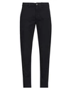 Siviglia Man Pants Black Size 31 Organic Cotton, Modal, Elastane In Blue