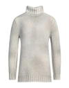 Bellwood Man Turtleneck Light Grey Size 44 Acrylic, Alpaca Wool, Wool, Viscose In Grey