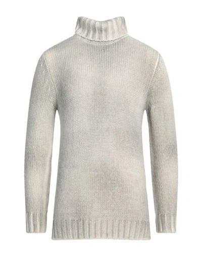 Bellwood Man Turtleneck Light Grey Size 44 Acrylic, Alpaca Wool, Wool, Viscose