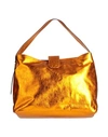 Alessia Santi Woman Handbag Rust Size - Soft Leather In Orange