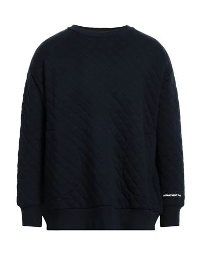 Department Five Department 5 Man Sweatshirt Midnight Blue Size S Cotton In Blue