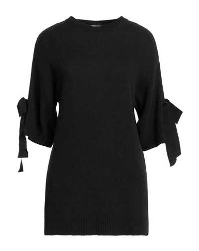 Red Valentino Woman Sweater Black Size S Wool, Viscose, Polyamide, Cashmere