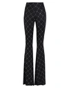 John Richmond Woman Pants Black Size 10 Nylon, Acrylic In Black