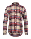 Portuguese Flannel Man Shirt Ivory Size Xl Cotton In White