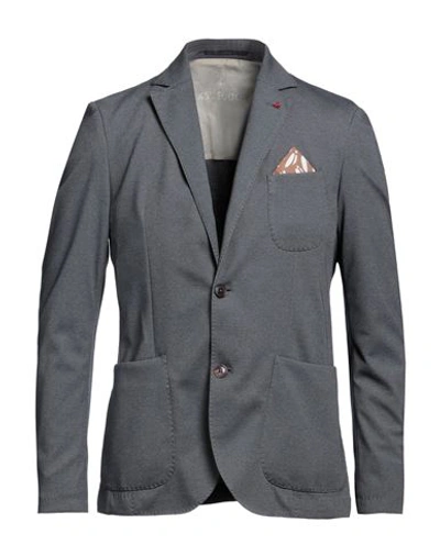 At.p.co At. P.co Man Blazer Grey Size 46 Cotton, Polyester